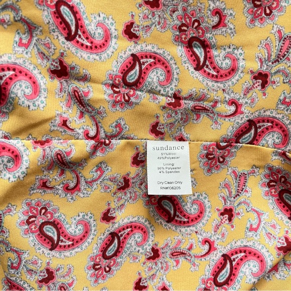 Sundance Women’s Wool Blend Pea Coat Size S Burnt Orange Pockets Fully Lined - Picture 12 of 12